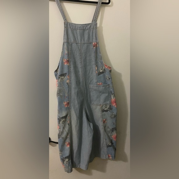 COPY - Jean Overalls slouchy fit pink ripple - Picture 5 of 7